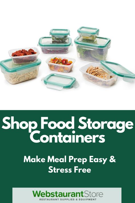 Shop food storage containers in all sizes. Perfect for meal prepping and starting your week off right! Little Quotes, Vanessa Merrell, Alex Trebek, Beginner Meal Planning, Unicorn Doll, Tent Pegs, Meal Prepping, Milk Recipes, Commercial Kitchen