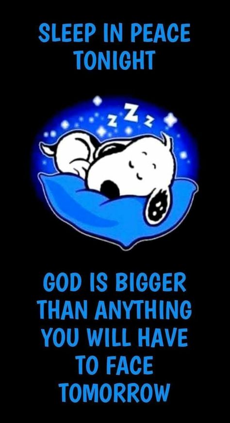 Snoopy Good Night, Goodnight Snoopy, Sleep In Peace, God Is Bigger, Good Night Prayer Quotes, Good Morning Snoopy, Snoopy Funny, Snoopy Images, Cute Good Night