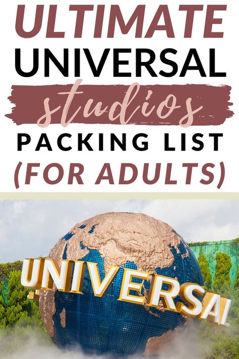 Ultimate Universal Studios Packing List for Adults Universal Harry Potter Orlando, Universal Studios Orlando Planning, Orlando Florida Universal Studios, Orlando Studios, Universal Hollywood, Harry Potter Universal Studios, Orlando Parks, Travel Capsule, Travel Capsule Wardrobe