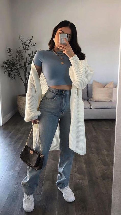 Stylish Winter Outfits, Elegante Casual, Trendy Fall Outfits, Inspo Outfit, Causual Outfits, American Beauty, Cute Simple Outfits, Winter Outfits Women, Casual Style Outfits