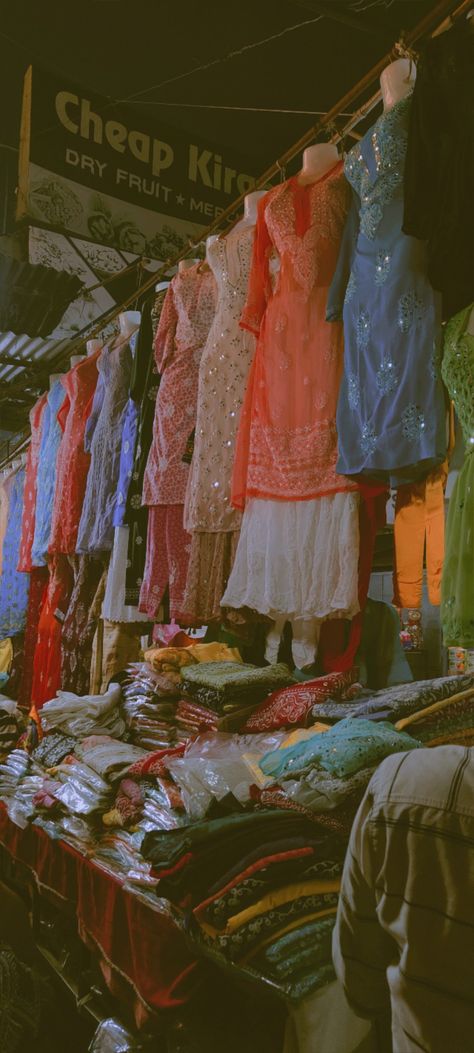 Desi Things, Market Aesthetic, Chikankari Kurti, Desi Aesthetic, Indian Aesthetic, Desi, India, Marketing, Quick Saves