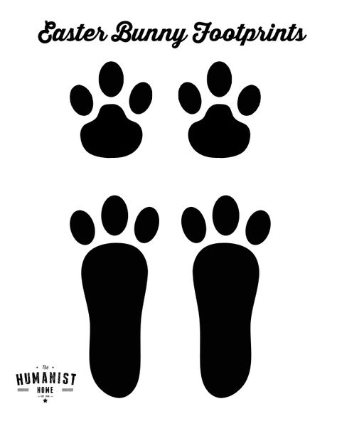 Free Easter Bunny Footprint Template Bunny Paws Template, Rabbit Footprint, Easter Bunny Tracks, Rabbit Footprints, Footprint Template, Bunny Footprint, Bunny Tracks, Easter Bunny Footprints, Diy Easter Bunny