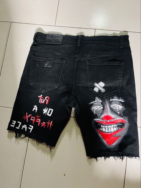 Art On Jeans, Beard Styles Short, Painted Clothes Diy, Clothes Art, Rapper Quotes, Swag Men, Custom Jeans, Concept Clothing, Men Stylish Dress