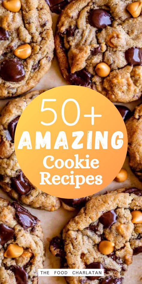 Baked Quinoa Recipes, Easy Dinner Desserts, Amazing Cookie Recipes, Easy Homemade Cookies, Drop Cookie Recipes, The Food Charlatan, Cookie Recipes Unique, Food Charlatan, Holiday Cookie Recipes