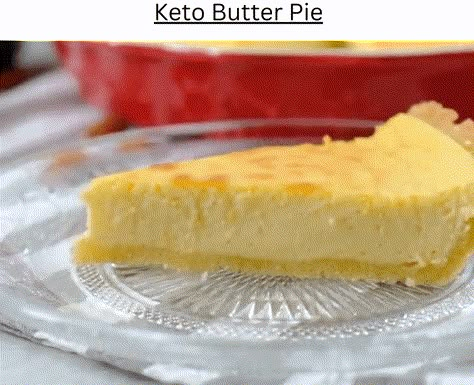 Keto Butter Pie - EASY KETO RECIPES Sweet Pie Crust, Sugar Free Desserts Easy, Pecan Pie Bars Recipe, Keto Pecan Pie, Pie Easy, Pie Bar Recipes, Low Carbohydrate Recipes, Easy Keto Recipes, Thm Desserts