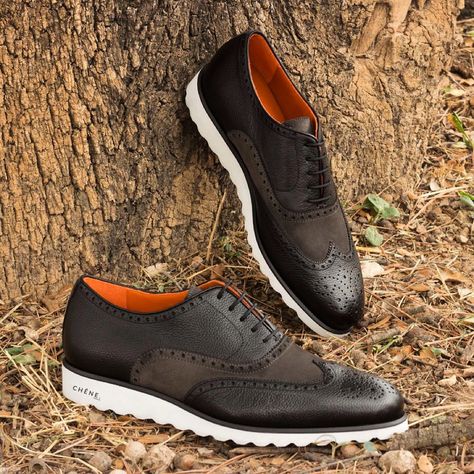 Leather Brogues, Leather Shoes Men, Classic Shoes, Cole Haan Zerogrand Oxford, Saucony Sneaker, Full Grain Leather, Loafers Men, Black Suede, Leather Men