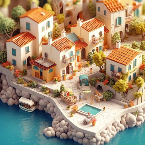 3d Art Environment, Blender 3d Architecture, Cute Blender Art, 3d Blender Ideas, 3d Art Blender, Blender Ideas 3d, Blender Diorama, 3d Modeling Ideas, Blender 3d Inspiration