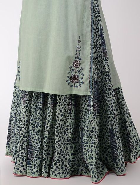 Long Frock Casual, Frock With Plazo, Frock Casual, Long Kurta Designs, Semi Formal Mujer, Ropa Semi Formal, Cotton Frock, Long Frock, Designer Kurti Patterns