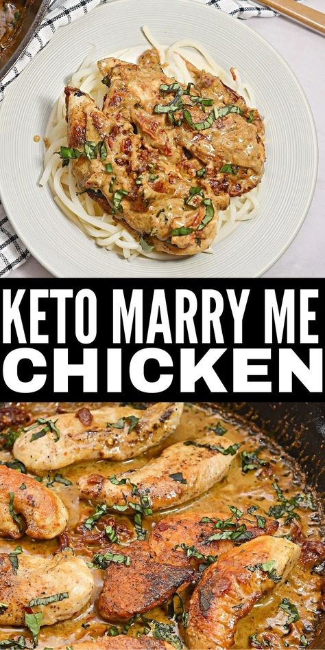 Keto Marry Me Chicken #ketomarrymechicken #marrymechicken Keto Marry Me Chicken Recipe, Keto Marry Me Chicken, Stylish Cravings, Marry Me Chicken Recipe, Healthy Low Carb Dinners, Marry Me Chicken, Keto Dinner Recipes, Boiled Egg Diet Plan, Recipes Casserole