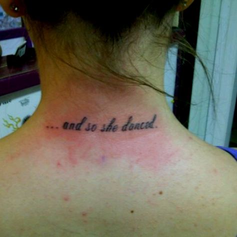 Just Dance Tattoo, Dancing Tattoos, Dance Quote Tattoos, Dance Tattoos, Teacher Tattoos, Dance Tattoo, Hard Tattoos, Bone Tattoos, Dance It Out