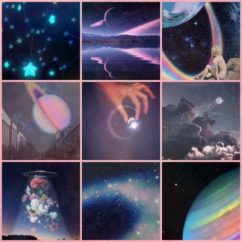 Space Pastel Aesthetic, Space Nature Aesthetic, Alien Space Aesthetic, Spacecore Moodboard, Space Royalty Aesthetic, Space Fairy Aesthetic, Cosmos Color Palette, Space Race Aesthetic, Soft Space Aesthetic