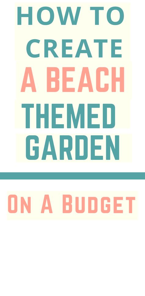 As spring approaches, lots of us may well be thinking about sprucing up our gardens. Personally, I love a garden with a theme to give it some character and pull everything together. In this post, I am going be looking at ways you can create a seaside themed garden while sticking to a tight budget. Beach Theme Garden Ideas, Beach Front Yard Landscaping Ideas, Coastal Yards Landscape Design, Beach Themed Front Yard, Patio Beach Theme, Beach Theme Landscape Ideas, Beach House Landscape Ideas, Beach Patio Decorating Ideas, Seaside Landscape Design