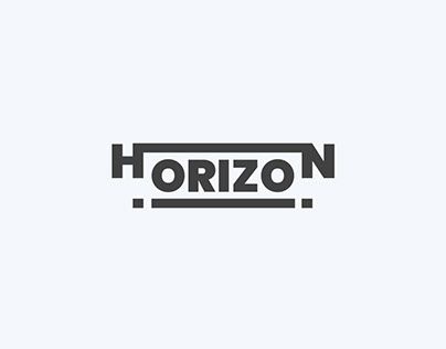 Horizon Logo Design, Truck Logo Design, Horizon Logo, Truck Logo, Event Horizon, Typo Logo, Type Design, Modern Logo, Graphic Design Logo