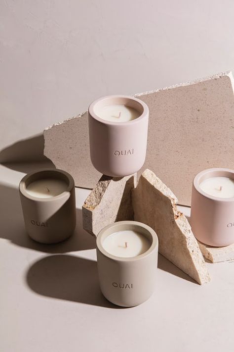 Ouai Melrose Place, Soya Mumu, Minimalist Candles, Popular Scents, Candles Photography, Melrose Place, Modern Candles, Candle Branding, Candle Aesthetic