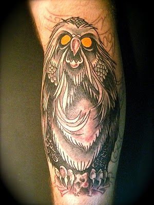 Secret of NIHM owl tattoo Secret Of Nihm Tattoos, The Secret Of Nimh Tattoo, Secret Of Nimh Tattoo, Virtue Tattoo, Ty Tattoo, Secret Of Nimh, Jareth The Goblin King, The Secret Of Nimh, Enough Tattoo