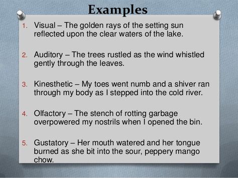 Imagery Imagery Poems, Imagery Examples, Example Of Poem, Fanfic Writing, Youtube Ideas, 7th Grade Ela, Character Study, Edgar Allan, Year 2