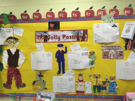 Jolly Postman Display, Reading Display, Writing Area, Education, Writing, Reading