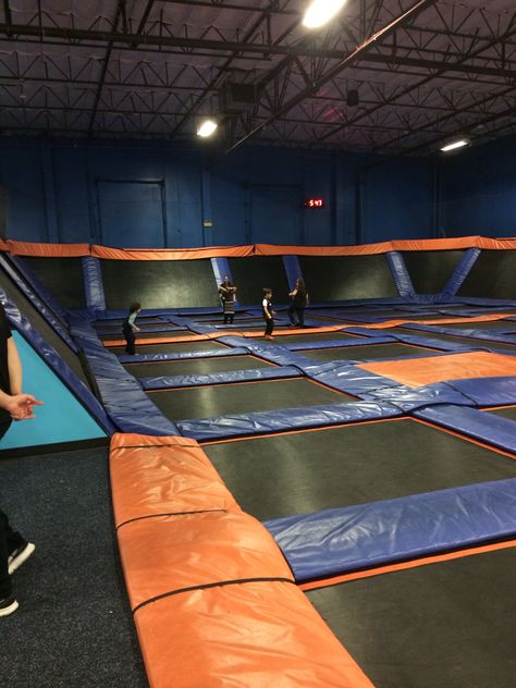 Took Frankie to sky zone Trampoline Park Aesthetic, Indoor Trampoline Park, Sky Zone, Indoor Trampoline, Life Vision Board, Friend Activities, Visual Board, Trampoline Park, Summer Fun List