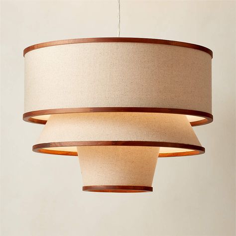 Bruna Walnut Wood and Linen Modern Pendant Light + Reviews | CB2 Linen Pendant Light, Acacia Wood Flooring, Linen Pendant, Wood Floor Lamp, Bamboo Pendant Light, Globe Pendant Light, Pendant Light Design, White Pendant Light, Brass Pendant Light