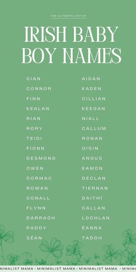 Love Irish baby boy names? *These* are the very best Celtic baby boy names for your little one - from totally unique Irish boy names, to more common Gaelic boy names - these strong baby names are totally timeless & perfect for baby boys in 2024! (Some kinda unexpected name inspiration!) Celtic Baby Boy Names, Celtic Boy Names, Gaelic Boy Names, Unique Irish Boy Names, Trendy Boy Names, Irish Baby Boy Names, Irish Boy Names, Irish Name, Strong Baby Names