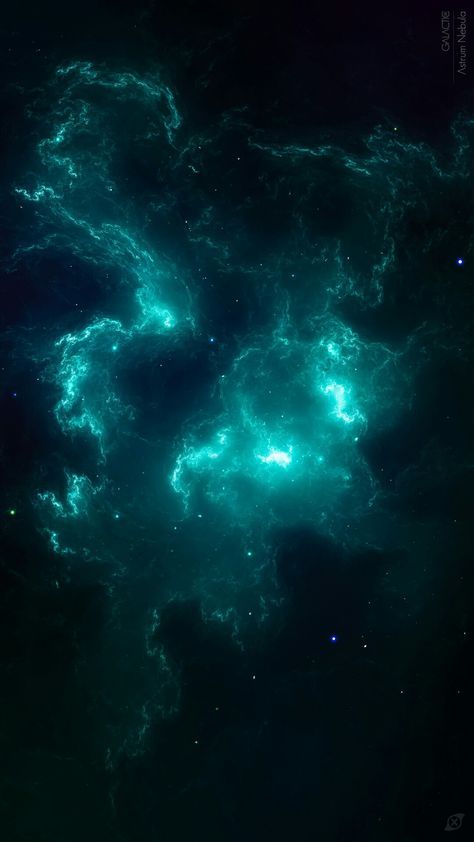 Afterlife Wallpaper, Nebula Wallpaper, Space Phone Wallpaper, Dark Green Aesthetic, Arte Van Gogh, Teal Wallpaper, 카드 디자인, Natural Background, Teal Background