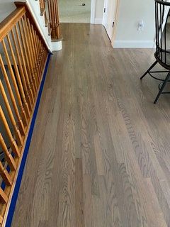 does anyone have pictures of red oak floors with Duraseal Rustic beige Duraseal On Red Oak Floors, Duraseal Rustic Beige Red Oak, Rustic Beige Stain On White Oak, Rustic Beige Stain On Red Oak, Duraseal Stain Colors Red Oak, Duraseal Stain Colors, Rustic Beige Stain, Natural Red Oak Hardwood Floors, Duraseal Weathered Oak