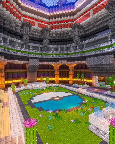 Minecraft Boden, Minecraft Pokemon Builds, Minecraft Amusement Park, Minecraft Arena, Pixelmon Minecraft, Pokemon Stadium, Desert Town, Pokemon Gym, Madness Returns