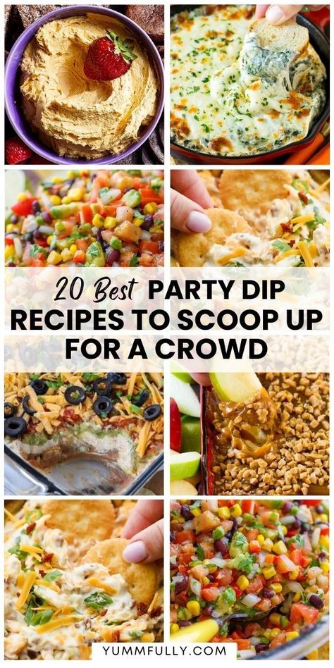 There are always reasons to celebrate, and for these occasions, dips are always needed. From creamy spinach artichoke dip to zesty buffalo chicken, these Party Dip Recipes promise to turn any gathering into a flavorful fiesta, making each scoop a very enjoyable experience for your guests. Best Party Dips, Creamy Spinach Artichoke Dip, Table Spread, Party Dip Recipes, Party Dip, Party Dips, Spinach Artichoke Dip, Best Party, Artichoke Dip