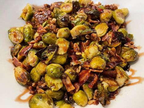 Joanna Gaines Brussel Sprouts, Brussel Sprout Recipe, Sprout Recipe, Magnolia Recipes, Johanna Gaines, Magnolia Table Recipes, Joanna Gaines Recipes, Magnolia Kitchen, Joanna Gaines Magnolia