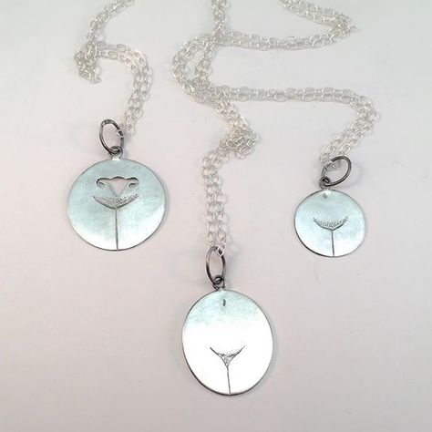 Feminist Jewelry, Craft Stalls, Small B, Washer Necklace, Cut Out, Give It To Me, Pendant Necklace, Sterling Silver, Pendant