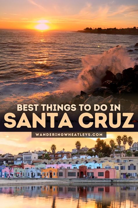 Planning a California vacation? Discover the 15 best things to do in Santa Cruz including top attractions in Santa Cruz like the Santa Cruz Beach Boardwalk, best places to hike near Santa Cruz and more! I what to do in Santa Cruz I places to go in California I USA travel I Santa Cruz attractions I activities in Santa Cruz I things to do in California I hiking in California I parks in California I parks near Santa Cruz I Santa Cruz road trip I day trips in California I #SantaCruz #California What To Do In Santa Cruz, What To Do In Santa Cruz California, Santa Cruz California Boardwalk, Things To Do In Santa Cruz California, Things To Do In Santa Cruz, Santa Cruz Aesthetic, Places To Go In California, Pleasure Point Santa Cruz, Hiking In California