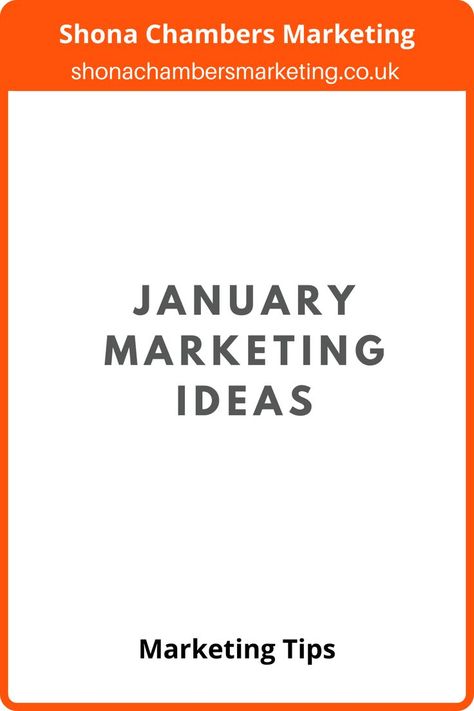 What will your customers want from you this January? Here are 10 marketing ideas to get you started. 

January is one of the most divisive months of the year.   

Some people love it. They feel fired up and ready to go. Goals set, ideas flowing. Ready to spend money with your business. January Marketing Ideas, Dry January, Realtor Marketing, Set Ideas, Spend Money, Small Business Saturday, Months Of The Year, Marketing Ideas, Event Management