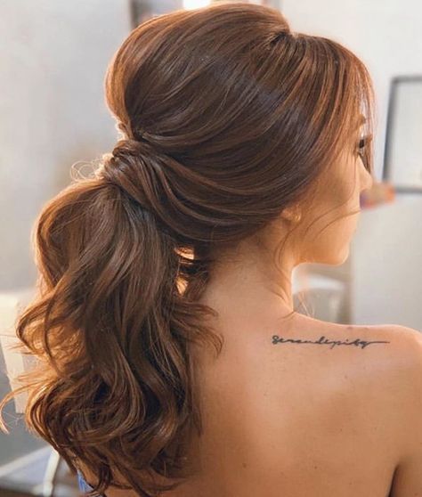 #hairstyles Messy Ponytail Hairstyles, Hairstyle Ponytail, Easy Ponytail, Braids With Shaved Sides, Stylish Ponytail, High Ponytail Hairstyles, Prom Hair Updo, Ponytail Hairstyles Easy, Ponytail Hairstyle