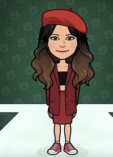 red beret, red trench coat, black tucked tank top, red skirt, red converses Outfit Idea Aesthetic, Bitmoji Outfits, Idea Aesthetic, Red Beret, Red Converse, Red Trench Coat, Red Skirt, Trench Coat Black, Red Skirts