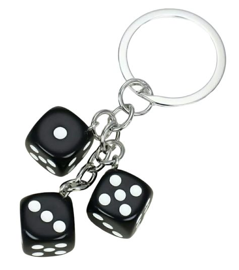 Black Dice Keychain Color: Black Measurement: Approx. 3.3" Goth Keychain, Spade Keychain, Dice Keychain, Butterfly Photography, Backpack Keychains, Club Outfit, Club Outfit Ideas, The Black Keys, Service Dog