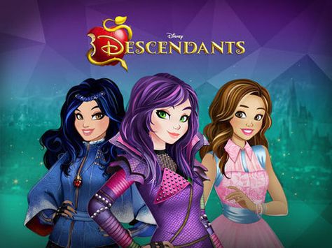 Descendants Screenshot Gallery Descendants Games, Disney Channel Games, Disney Descendants Characters, Descendants Wicked World, Mal Descendants, Descendants Characters, Descendants Party, Mal And Evie, Disney Descendants 3