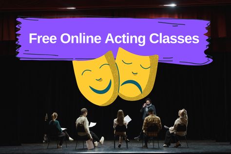 Free Acting Classes, Online Acting Classes, Script Analysis, Acting Classes, Acting Auditions, Acting Lessons, Acting Techniques, Free Online Learning, Use Your Voice