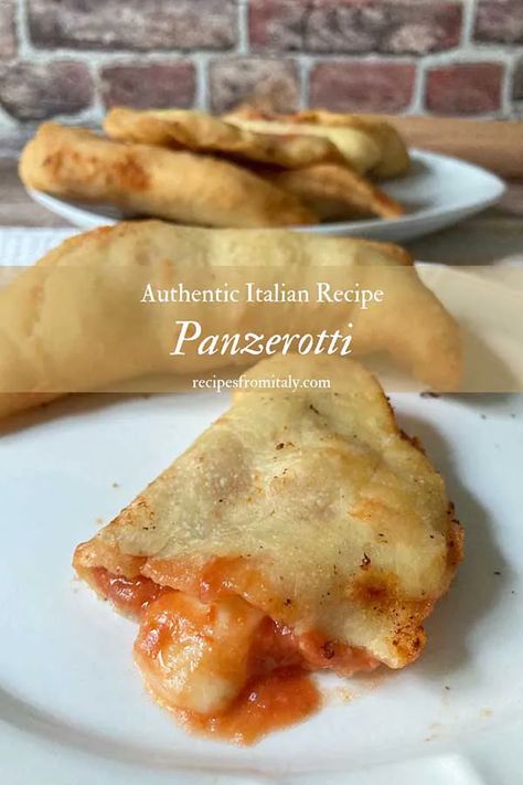 Best Panzerotti Recipe with Homemade Dough - Recipes from Italy Panzarotti Recipe, Panzerotti Recipe, Recipes From Italy, Homemade Dough Recipe, Tomato And Mozzarella, Simple Family Meals, Traditional Italian Dishes, Dough Recipes, Homemade Dough