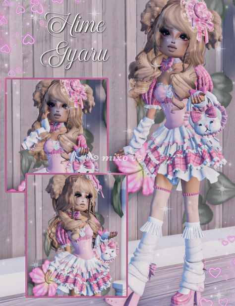 #dresstoimpress #dresstoimpresscode  #dress #sims4 #roblox #dti #dresstoimpresshomefeed #homefeed Hime Gyaru Dress To Impress, Rokko Gyaru, Gyaru Dti Outfit, Dti Gyaru Outfit Ideas, Dress To Impress Mcbling, Dti Hacks Clothes, Gyaru Dress To Impress, Dti Gyaru, Gyaru Hime