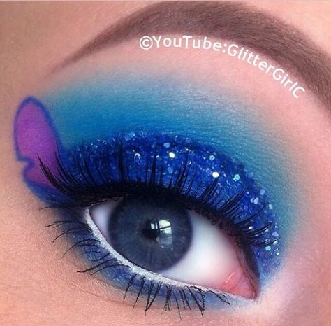 Stitch Halloween Makeup, Disney Eye Makeup, Stitches Makeup, Disney Eyes, Lilo Und Stitch, Angel Makeup, Makeup Creative, Cute Halloween Makeup, Beginners Eye Makeup