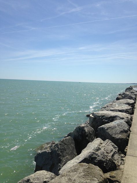 Lake Huron at The Break Wall, Lexington Harbor, Lexington Michigan Lexington Michigan, Michigan Cottage, Break Wall, Michigan Beaches, Lake Huron, Bucket List Destinations, Michigan, Bucket List, Cottage