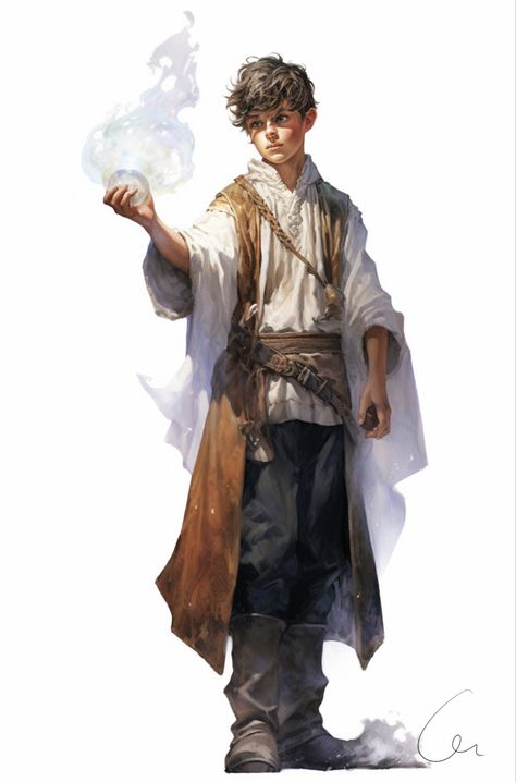 Dnd Wizard Apprentice, Human Draconic Sorcerer Dnd, D&d Cleric Art, Dnd Young Wizard, Dnd Human Sorcerer, Draconic Sorcerer Dnd Male, Wizard Clothes Character Design, Human Sorcerer Male, Human Warlock Male