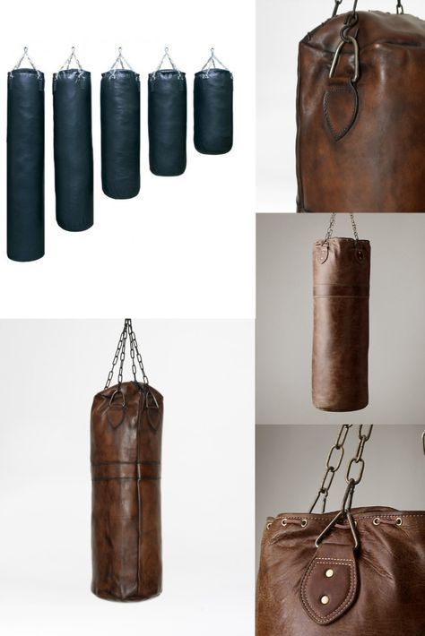 Boxing Bag, Martial Arts Boxing, Boxing Bags, Workout Space, Training Bags, Sand Bag, Punching Bag, Leather Products, Bag Handmade