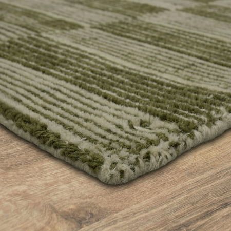 Karastan Carpet, Bobby Berk, Karastan Rugs, Weaving Rug, Geometric Inspiration, Solid Color Rug, Area Rug Design, Rug Direct, Green Area Rugs