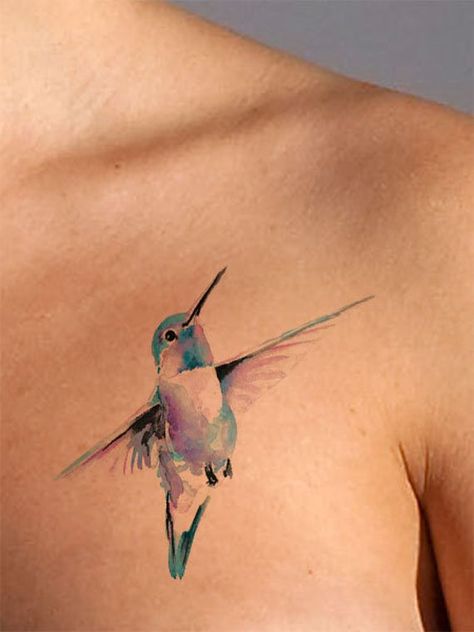 Beautiful watercolor tattoo hummingbird Design to download, print and get tattooed by your tattoo artist. Pretty and feminine. Instant download, print at home or take it to your local tattoo shop. INSTANT DOWNLOAD This Design is instantly available after purchase. DOWNLOAD CONTAINS 2 HIGH QUALITY Tiny Bird Tattoos, Bluebird Tattoo, Watercolor Bird Tattoo, Bird Tattoos For Women, Bird Tattoo Wrist, Black Bird Tattoo, Tattoo Bird, Watercolor Hummingbird, Muster Tattoos