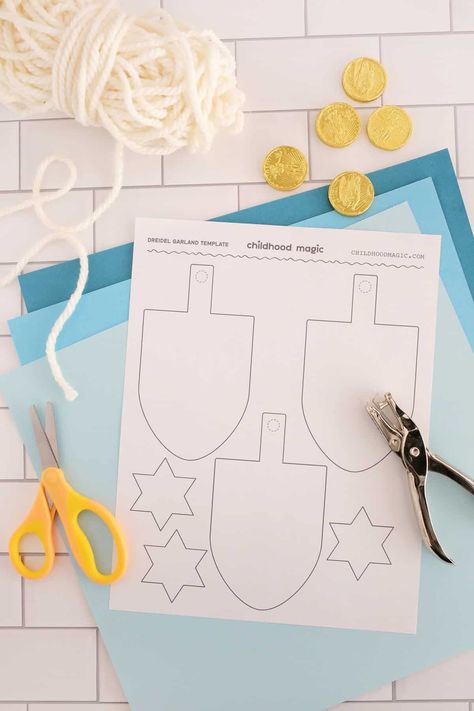 Dreidel Template - Childhood Magic Dreidel Template Free Printable, Dreidel Crafts For Kids, Hannukah Crafts Preschool, Dreidel Template, Chanukah Crafts, Dreidel Craft, Hanukkah Ideas, Jewish Christmas, Leaf Print Art