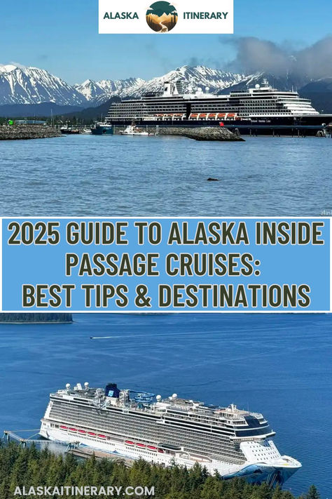 Planning an Alaska Inside Passage cruise in 2025? Our ultimate guide covers everything you need to know—from discovering top port stops like Juneau, Ketchikan, Sitka to the best activities. Get insider tips on shore excursions, wildlife viewing, and how to make the most of your cruise through Alaska’s breathtaking coastal landscapes! Alaskan Cruise Excursions, Alaska Cruise Excursions, Alaska Travel Cruise, Alaska Cruise Ports, Cruising Tips, Travel Alaska, Tongass National Forest, Glacier Bay National Park, Cruise Excursions