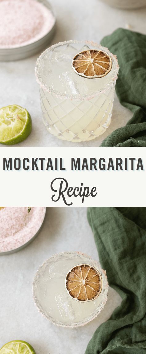 Lime Mocktail Summer Drinks, Mocktail Margaritas Easy, Mock Margarita Non Alcoholic, Sparkling Water Mocktail Recipes, Mocktails Margaritas, Mock Margaritas, Margarita Mocktail Non Alcoholic, Lime Mocktails, Non Alcoholic Cocktails Recipes