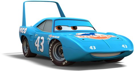 Strip Weathers | Pixar Wiki | Fandom The King Cars, Quiz Disney, Flash Mcqueen, Plymouth Superbird, Movie Cars, Richard Petty, Cars Characters, Valentine Photography, Blue Car