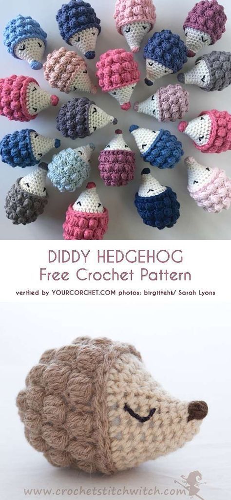 . Crochet Hedgehog, Beau Crochet, Handbags Patterns, Confection Au Crochet, Crochet Keychain Pattern, Pola Amigurumi, Crochet Amigurumi Free Patterns, Crochet Amigurumi Free, Crochet Simple